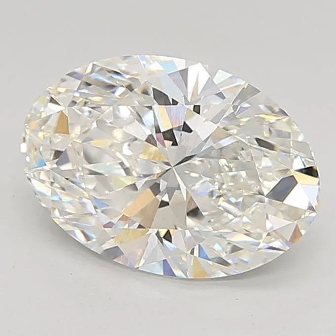 3.04ct Oval Lab Grown Diamond (Colour F, Clarity VVS2, IGI Certified)