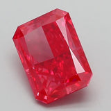 2.26ct Radiant Lab Grown Diamond (Colour Fancy Vivid Red, Clarity VS1, IGI Certified)