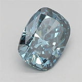 0.92ct Cushion modified Lab Grown Diamond (Colour Fancy Vivid Blue, Clarity VS1, IGI Certified)