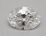 0.95ct Oval Lab Grown Diamond (Colour D, Clarity VVS2, IGI Certified)