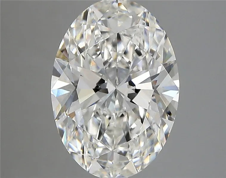 3.46ct Oval Lab Grown Diamond (Colour E, Clarity VVS2, IGI Certified)