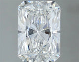 2.44ct Radiant Lab Grown Diamond (Colour E, Clarity VVS2, Cut EX, IGI Certified)