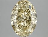 4.07ct Oval Lab Grown Diamond (Colour Fancy Intense Yellow, Clarity VS1, IGI Certified)