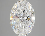 4.41ct Oval Lab Grown Diamond (Colour D, Clarity VS1, IGI Certified)