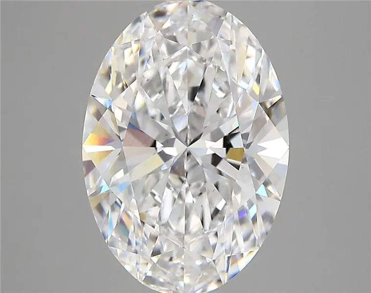 4.41ct Oval Lab Grown Diamond (Colour D, Clarity VS1, IGI Certified)