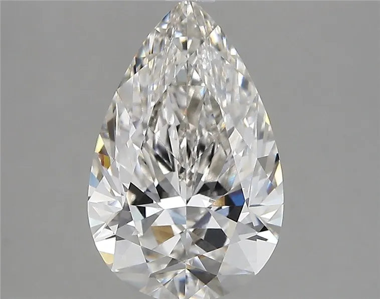 3.03ct Pear Lab Grown Diamond (Colour G, Clarity VVS2, IGI Certified)