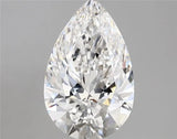 2.96ct Pear Lab Grown Diamond (Colour E, Clarity VVS2, IGI Certified)