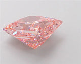 5.04ct Princess Lab Grown Diamond (Colour Fancy Intense Pink, Clarity VVS2, IGI Certified)