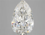 3.56ct Pear Lab Grown Diamond (Colour F, Clarity VS2, IGI Certified)