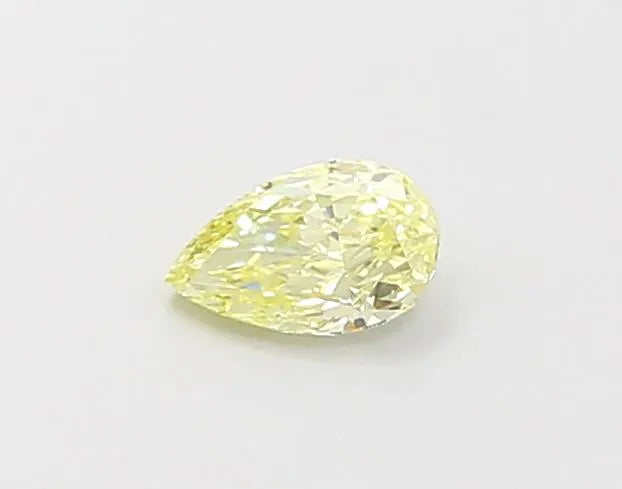 0.24ct Pear Lab Grown Diamond (Colour Fancy Yellow, Clarity VS1, IGI Certified)