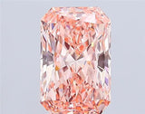 6.05ct Radiant Lab Grown Diamond (Colour Fancy Vivid Pink, Clarity VS1, IGI Certified)