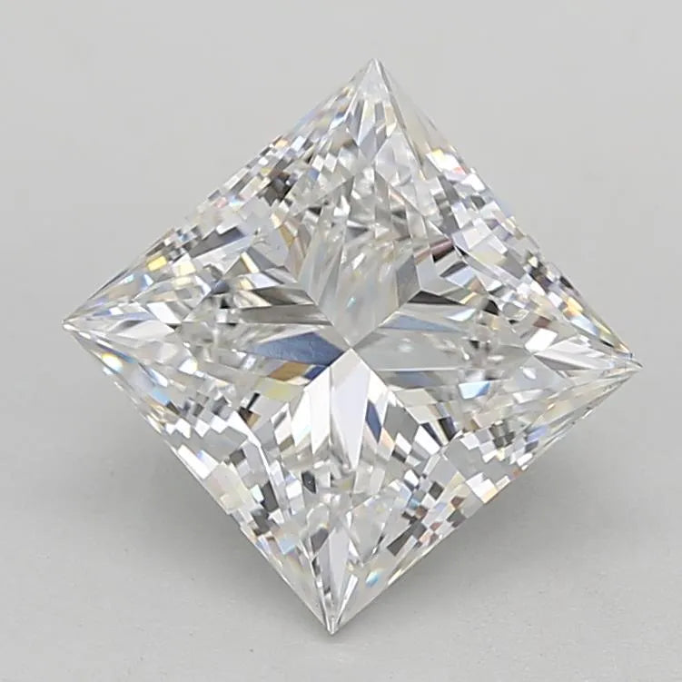 3.67ct Princess Lab Grown Diamond (Colour E, Clarity VS1, IGI Certified)