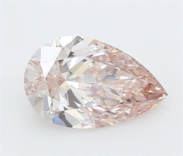 2.02ct Pear Lab Grown Diamond (Colour Fancy Pink, Clarity VS1, IGI Certified)