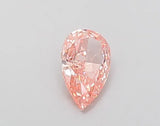 0.50ct Pear Lab Grown Diamond (Colour Fancy Vivid Pink, Clarity VVS2, IGI Certified)