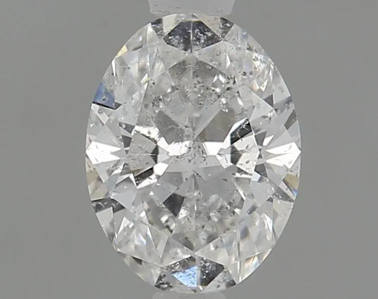 0.51ct Oval Natural Diamond (Colour E, Clarity I1, Cut VG, IGI Certified)