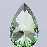 1.04ct Pear Lab Grown Diamond (Colour Fancy Vivid Green, Clarity VVS2, IGI Certified)