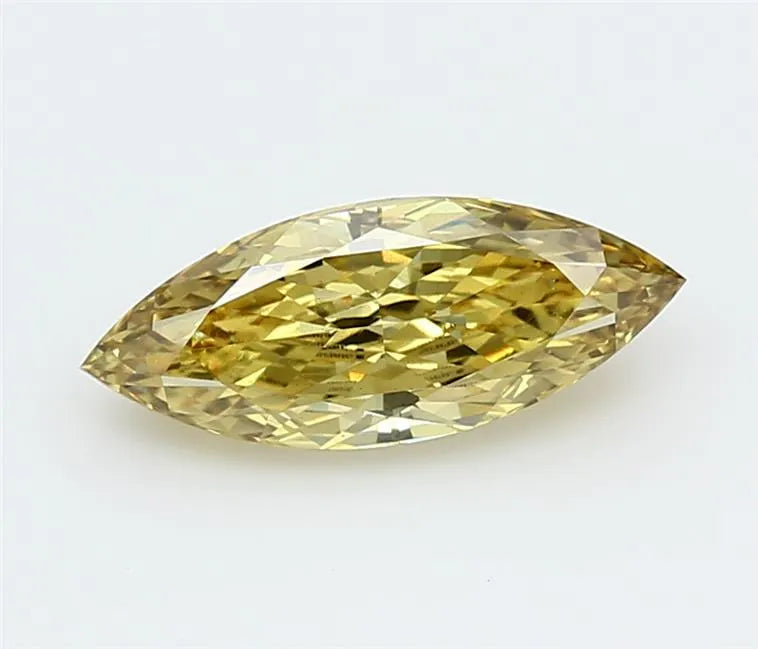 1.75ct Marquise Lab Grown Diamond (Colour Fancy Intense Yellow, Clarity VS1, IGI Certified)