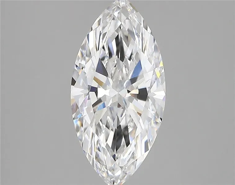 2.12ct Marquise Lab Grown Diamond (Colour D, Clarity VS2, IGI Certified)