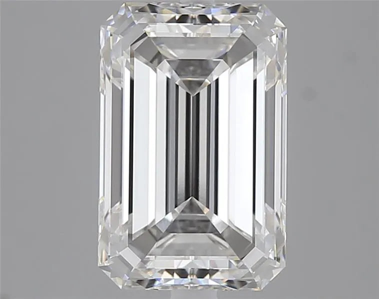 4.19ct Emerald Lab Grown Diamond (Colour D, Clarity VVS2, IGI Certified)