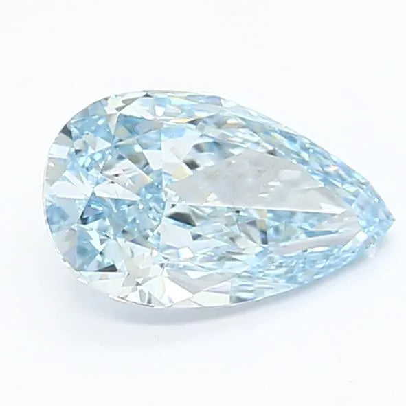 1.26ct Pear Lab Grown Diamond (Colour Fancy Intense Blue, Clarity VS2, IGI Certified)
