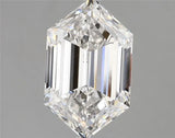 3.01ct Hexagonal Lab Grown Diamond (Colour D, Clarity VS1, IGI Certified)