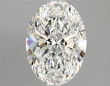 3.02ct Oval Lab Grown Diamond (Colour E, Clarity VVS2, IGI Certified)