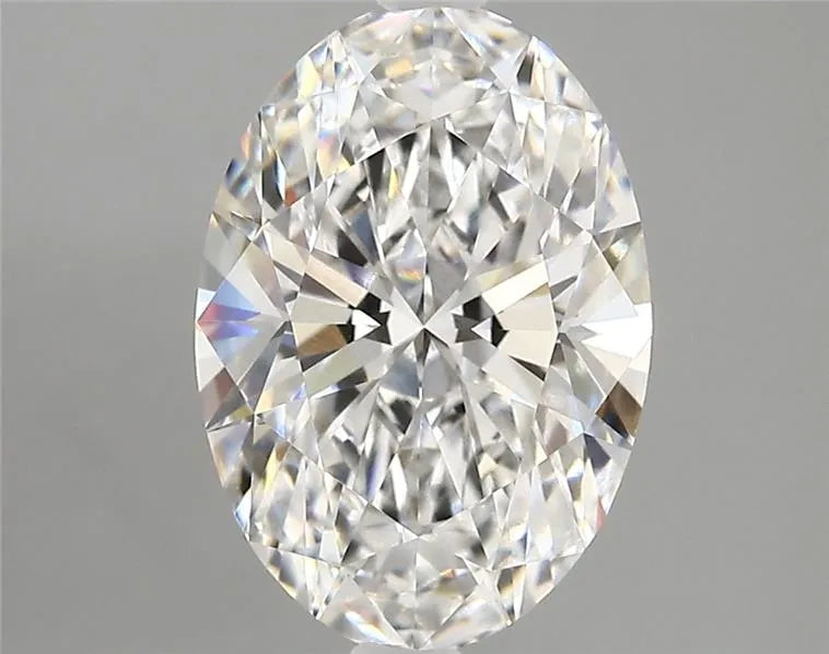 3.02ct Oval Lab Grown Diamond (Colour E, Clarity VVS2, IGI Certified)