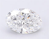 1.04ct Oval Lab Grown Diamond (Colour G, Clarity VS2, IGI Certified)