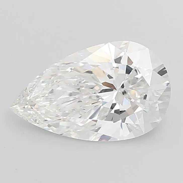 5.05ct Pear Lab Grown Diamond (Colour E, Clarity VVS2, IGI Certified)