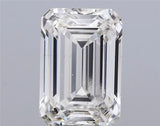 4.52ct Emerald Lab Grown Diamond (Colour G, Clarity VS2, IGI Certified)