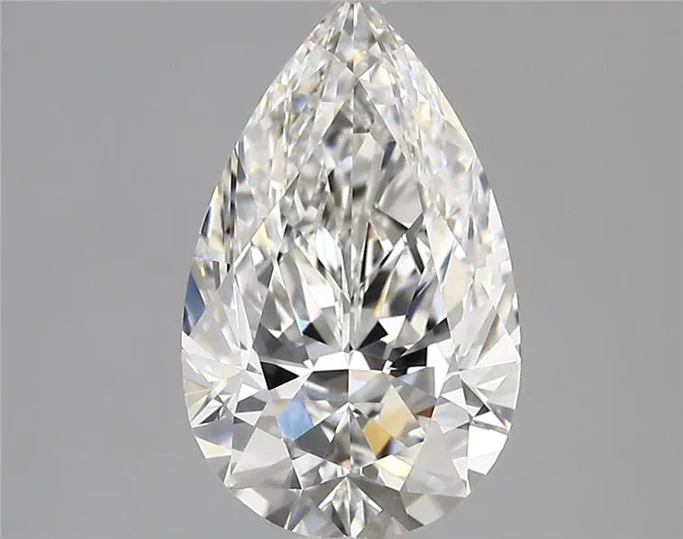 2.70ct Pear Lab Grown Diamond (Colour E, Clarity VVS2, IGI Certified)