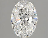 2.00ct Oval Lab Grown Diamond (Colour D, Clarity VS2, IGI Certified)