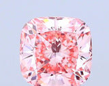 1.97ct Cushion brilliant Lab Grown Diamond (Colour Fancy Intense Pink, Clarity VS2, IGI Certified)
