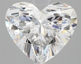 2.54ct Heart Lab Grown Diamond (Colour E, Clarity VS2, IGI Certified)