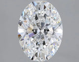 1.54ct Oval Lab Grown Diamond (Colour E, Clarity VVS2, IGI Certified)