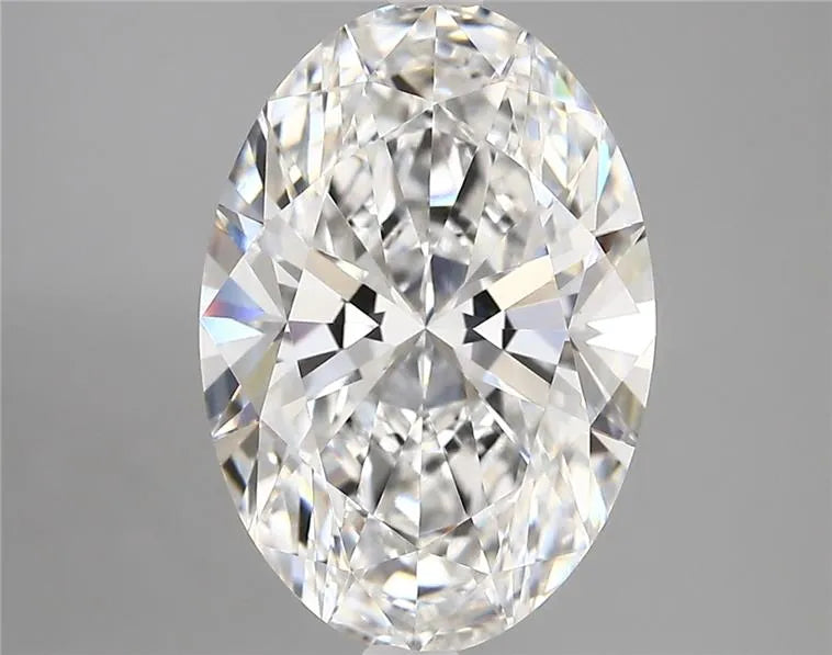 4.56ct Oval Lab Grown Diamond (Colour D, Clarity VVS2, IGI Certified)