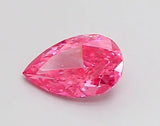 1.02ct Pear Lab Grown Diamond (Colour Fancy Vivid Pink, Clarity IF, IGI Certified)
