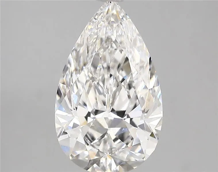 3.12ct Pear Lab Grown Diamond (Colour E, Clarity VVS2, IGI Certified)