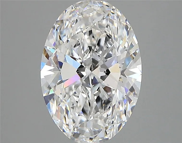 2.49ct Oval Lab Grown Diamond (Colour D, Clarity VVS2, IGI Certified)