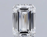4.66ct Emerald Lab Grown Diamond (Colour D, Clarity VVS2, IGI Certified)