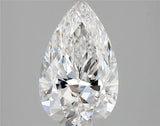 2.84ct Pear Lab Grown Diamond (Colour E, Clarity VVS2, IGI Certified)