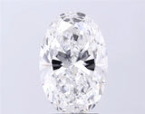 3.00ct Oval Lab Grown Diamond (Colour E, Clarity VS1, IGI Certified)