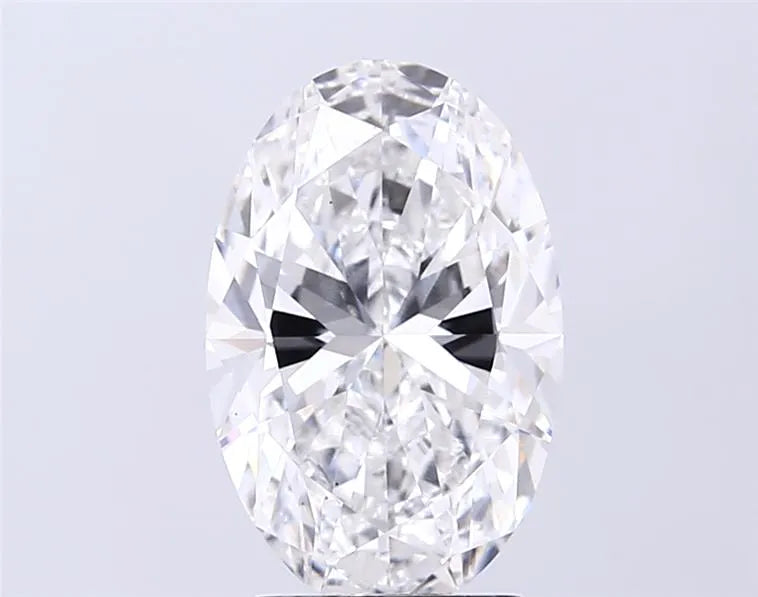 3.00ct Oval Lab Grown Diamond (Colour E, Clarity VS1, IGI Certified)