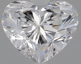1.03ct Heart Lab Grown Diamond (Colour D, Clarity IF, IGI Certified)