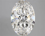 4.63ct Oval Lab Grown Diamond (Colour E, Clarity VS1, IGI Certified)