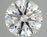 2.50ct Round Lab Grown Diamond (Colour E, Clarity VS1, Cut ID, IGI Certified)