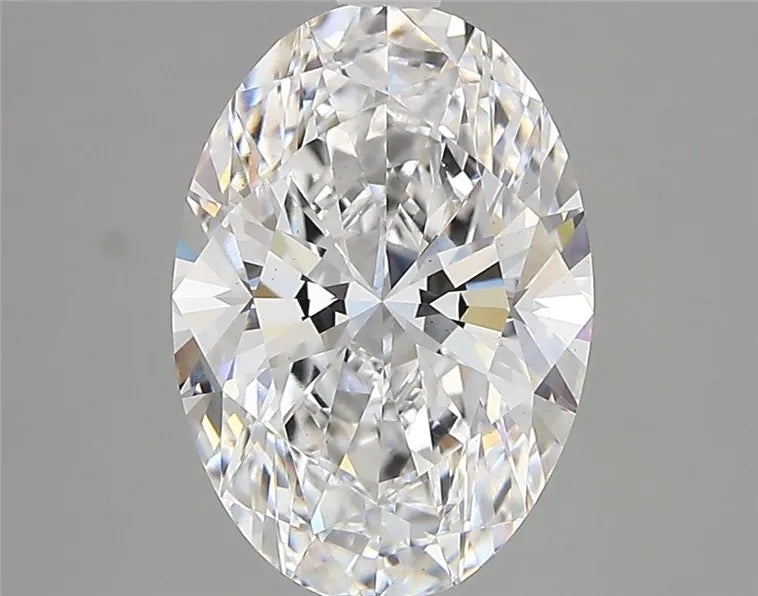 3.00ct Oval Lab Grown Diamond (Colour D, Clarity VS1, IGI Certified)