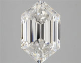 3.81ct Hexagonal Lab Grown Diamond (Colour F, Clarity VVS2, IGI Certified)