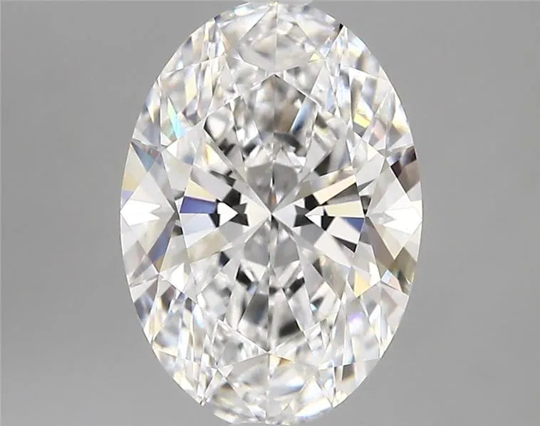 3.00ct Oval Lab Grown Diamond (Colour D, Clarity VVS2, IGI Certified)