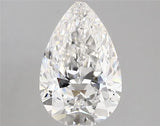 2.43ct Pear Lab Grown Diamond (Colour E, Clarity SI1, IGI Certified)